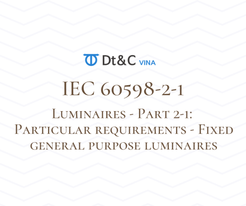 Standard IEC 60598-2-1
