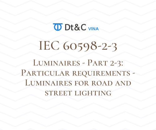 Standard IEC 60598-2-3