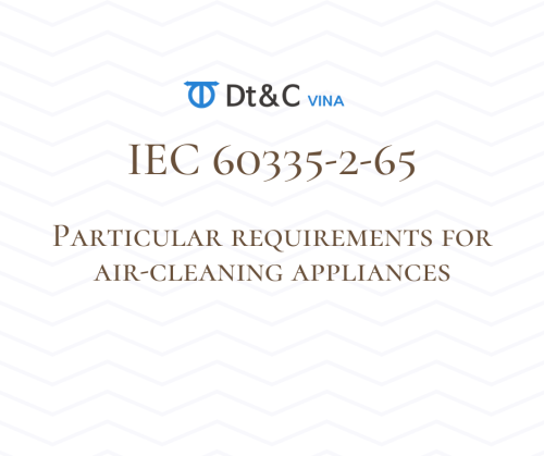 Standard IEC 60335-2-65