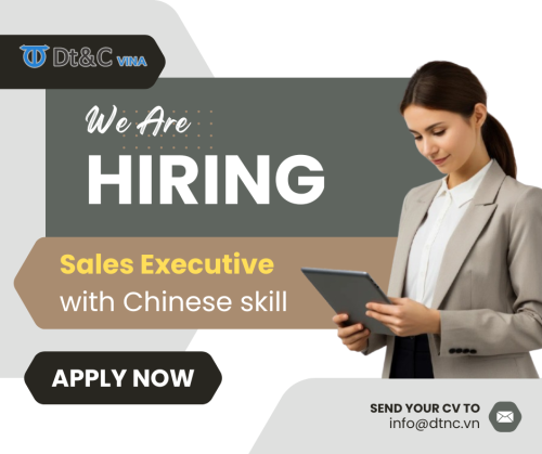 [Hiring News] Recruitment of Chinese Sales Staff position