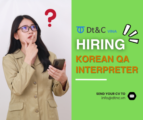 [Hiring News] Recruiting translators (QA) Korean