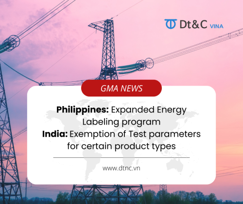 Philippines expands energy labeling program, India issues new regulations for telecommunications equipment