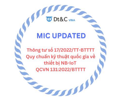 Circular No. 17/2022/TT-BTTTT - National technical regulation on NB-IoT devices QCVN 131:2022/BTTTT