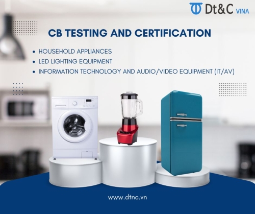 Dt&C Vina hoàn thành dự án thử nghiệm và chứng nhận CB cho 3 model tủ lạnh Panasonic xuất khẩu quốc tế