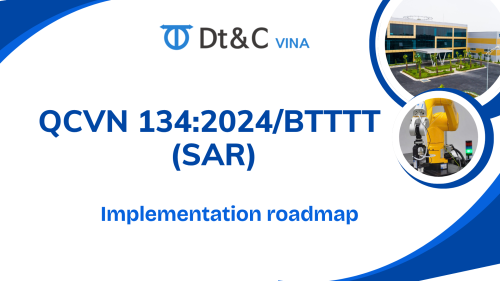 Lộ trình áp dụng QCVN 134:2024/BTTTT  (SAR)